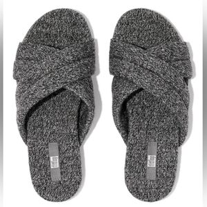 FitFlop Womens Gracie Merino Wool Cross Slide